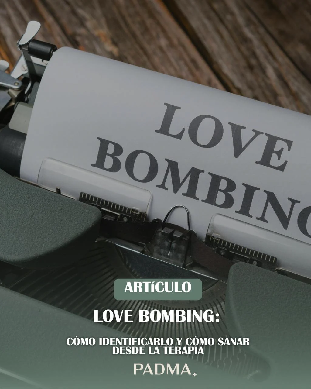 love bombing